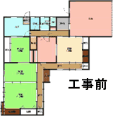 工事前　平面図